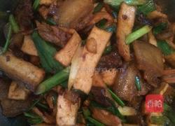 香干回锅肉的做法图解9