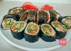 金枪鱼饭卷的做法图解23