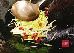 韭黄肉丝的做法图解6