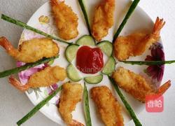 黄金虾排的做法图解12