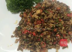 牙菜鸡丁的做法图解4