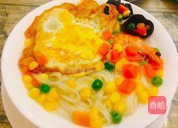 鸡蛋香盖面的做法图解3