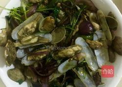 辣炒蛏子的做法图解8
