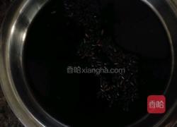 紫薯黑米粥的做法图解2