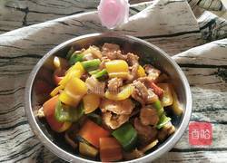 彩椒炒五花肉的做法图解10