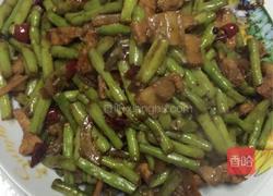 豆角炒肉的做法图解5