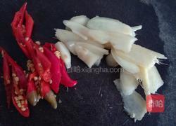 血皮菜炒猪肝 紫贝菜炒猪肝的做法图解3