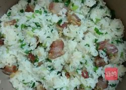 电饭锅腊味煲仔饭的做法图解6