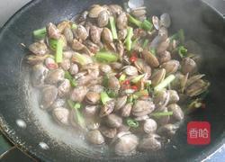 小米辣炒花甲的做法图解6