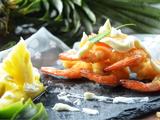 菠萝沙拉黄金虾的做法[图]