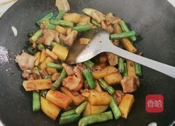 豆角土豆焖面的做法图解5