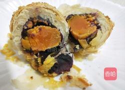 紫薯蛋黄酥的做法图解21