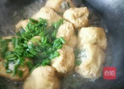 荠菜肉末塞油豆腐的做法图解10
