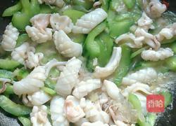 鲜鱿炒青瓜的做法图解14