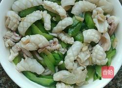 鲜鱿炒青瓜的做法图解15