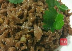 孜然芝麻炒肉丝的做法图解8