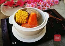 玉米红萝卜猪骨汤的做法图解7