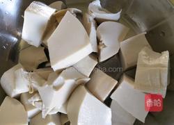 火腿青菜豆腐汤的做法图解4
