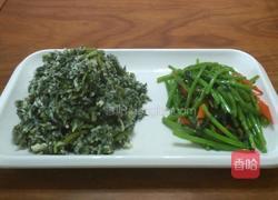 一菜两吃～茼蒿的做法图解9