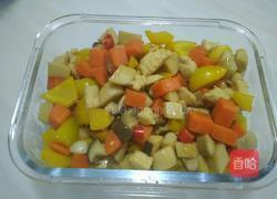 三色鸡丁的做法图解6