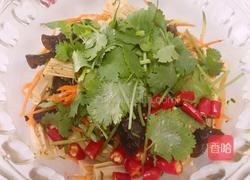 凉拌木耳腐竹的做法图解13