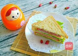 三明治的做法图解10