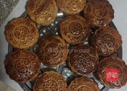 红豆沙月饼的做法图解15