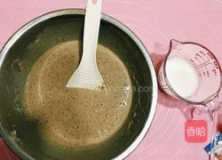 荞麦黑芝麻松饼的做法图解3