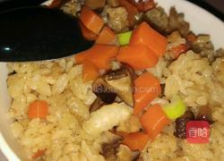 五花肉焖饭的做法图解7