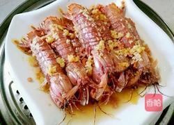 清蒸蒜香皮皮虾的做法图解7