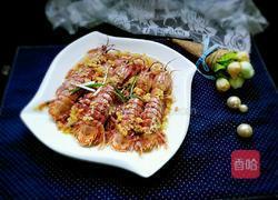 清蒸蒜香皮皮虾的做法图解9