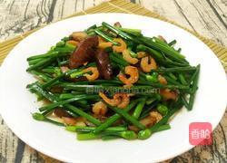 香菇虾米炒韭菜花的做法图解10
