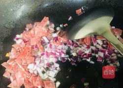 香肠彩蔬炒饭的做法图解11