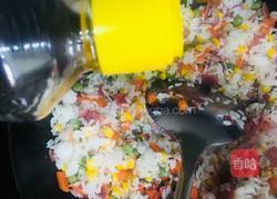 香肠彩蔬炒饭的做法图解15