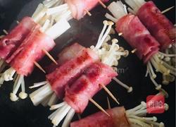 培根金针菇卷的做法图解10