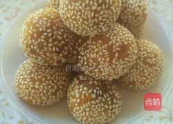 豆沙馅南瓜麻团的做法图解10