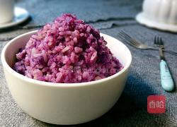 紫薯米饭的做法图解1