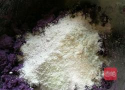 紫薯糯米饼的做法图解5