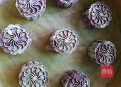 紫薯糯米饼的做法图解9