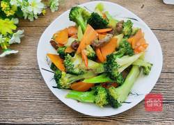 清炒西兰花的做法图解10