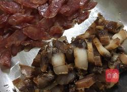 腊肉腊肠糯米饭的做法图解5