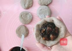 荞麦红豆板栗馅饼(健身餐美味低卡低粗粮)的做法图解8