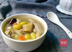 白果猪肚炖鸡汤的做法图解13