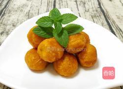 爆浆芝心南瓜球的做法图解13