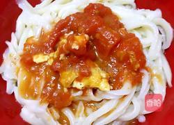 西红柿炒鸡蛋～刀削面的做法图解5