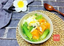 番薯鸡丝芥菜汤的做法图解12