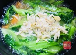 番薯鸡丝芥菜汤的做法图解8