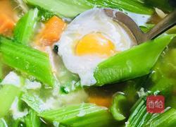 番薯鸡丝芥菜汤的做法图解10