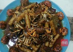 香辣螃蟹炒年糕（的做法图解9