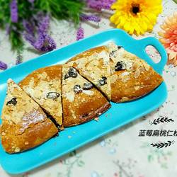 蓝莓扁桃仁松饼的做法[图]